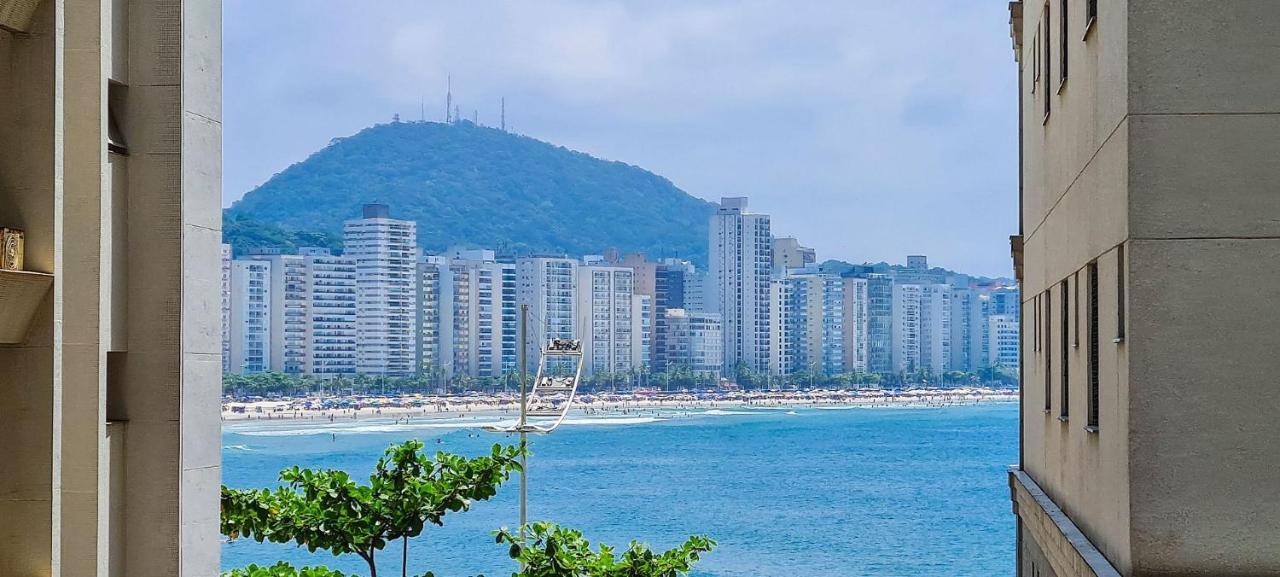 Apto Com Garagem E Lavanderia Em Frente A Praia Guarujá Exterior photo