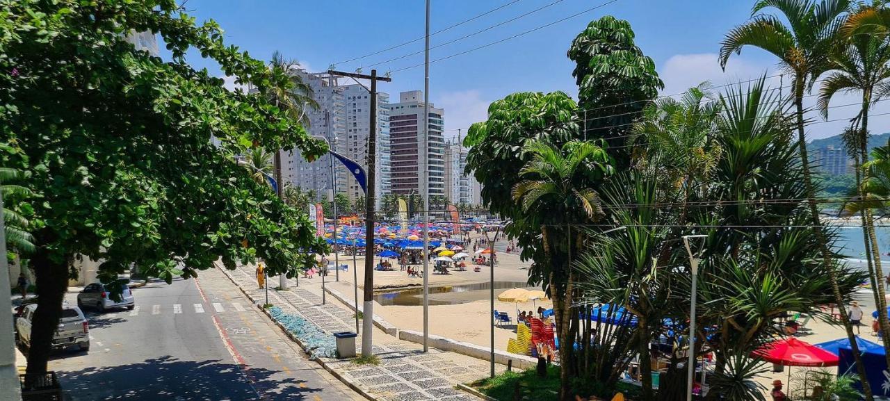 Apto Com Garagem E Lavanderia Em Frente A Praia Guarujá Exterior photo